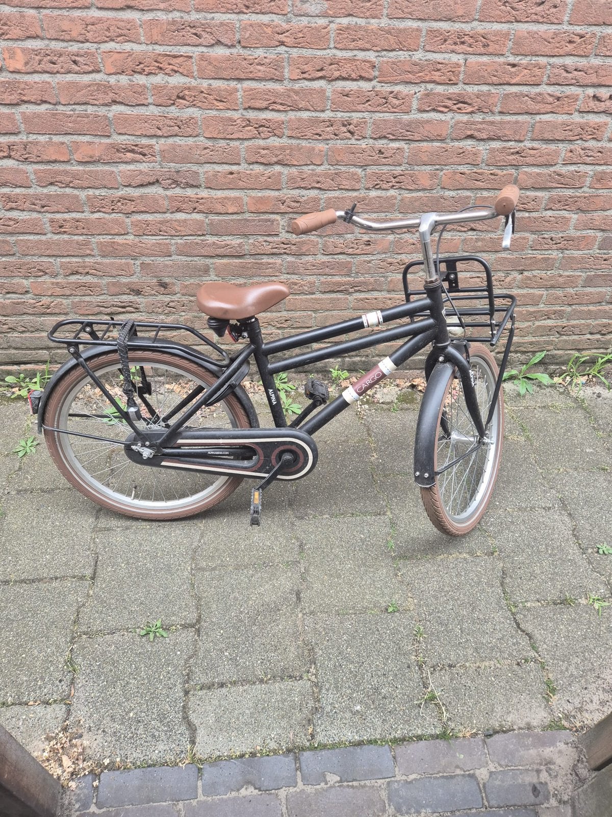 Jongensfiets 22 inch, Ophalen, Gebruikt, Terugtraprem, 22 inch