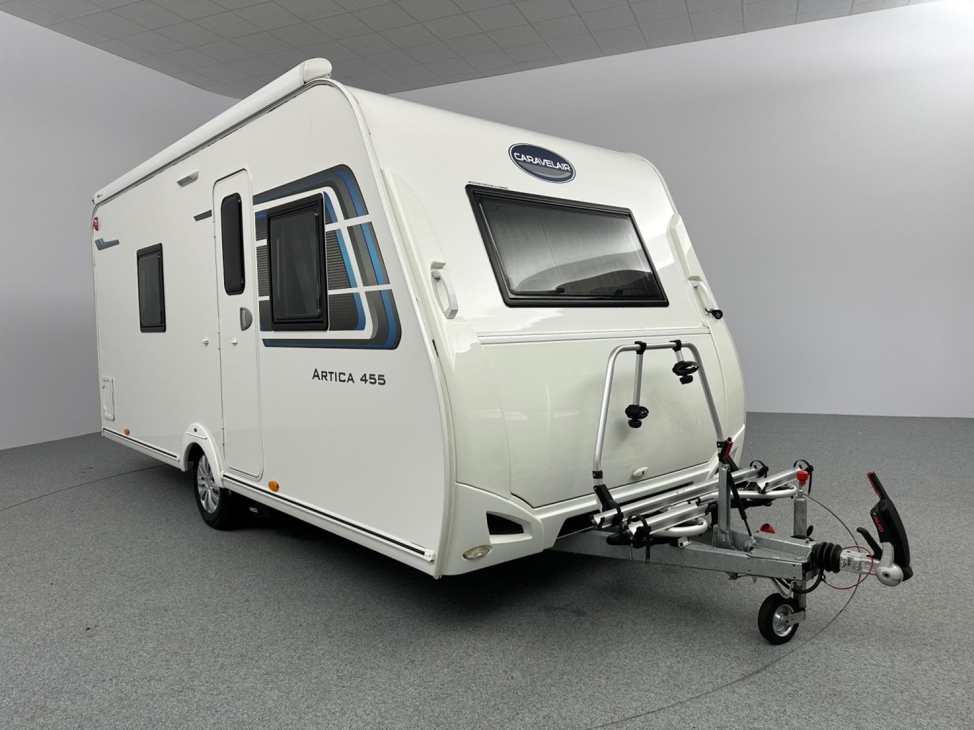 Caravelair Artica 455 Cassetteluifel Mover Voortent, Caravans en Kamperen, Caravans, Rondzit, 4 tot 5 meter, Lengtebed, Caravelair