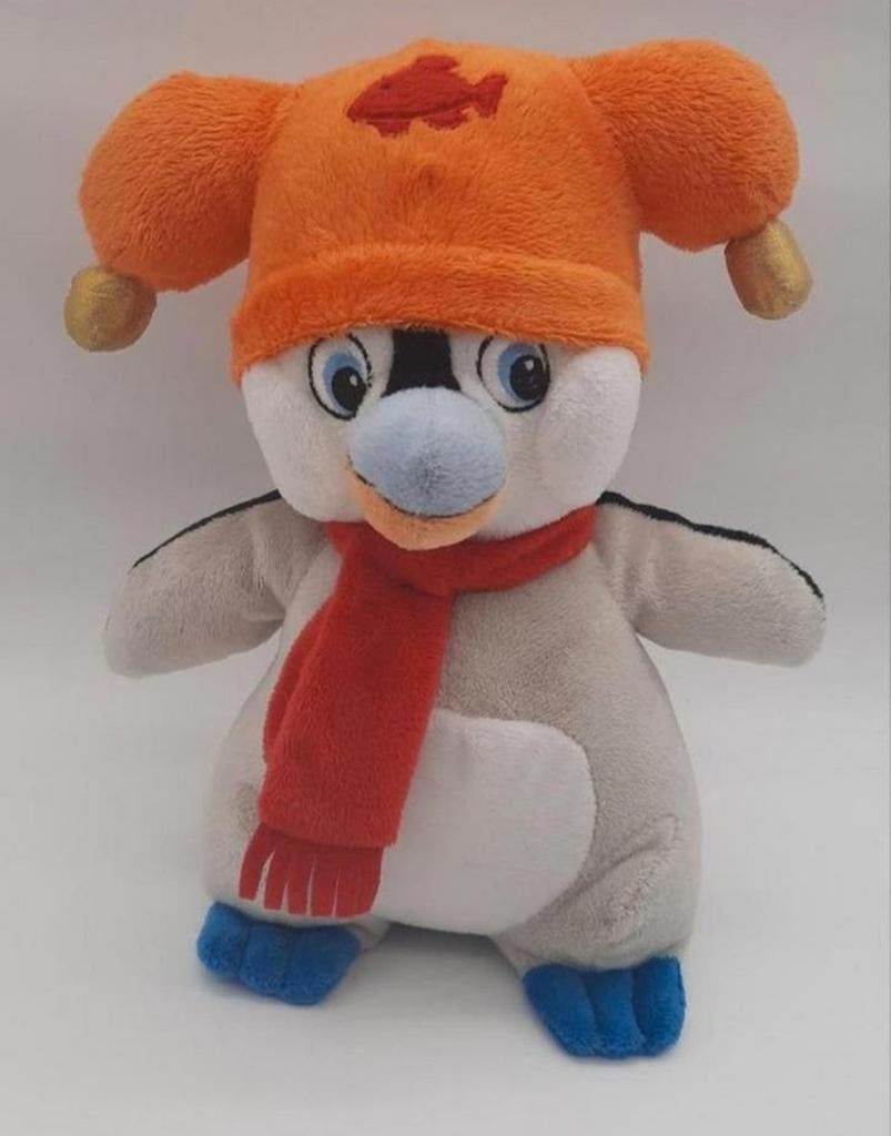 Kabouter Plop Pinki de Pinguin knuffel Studio 100 ca. 28cm, Ophalen of Verzenden, Zo goed als nieuw, Pinguïn, Middelgroot (20 tot 80 cm)