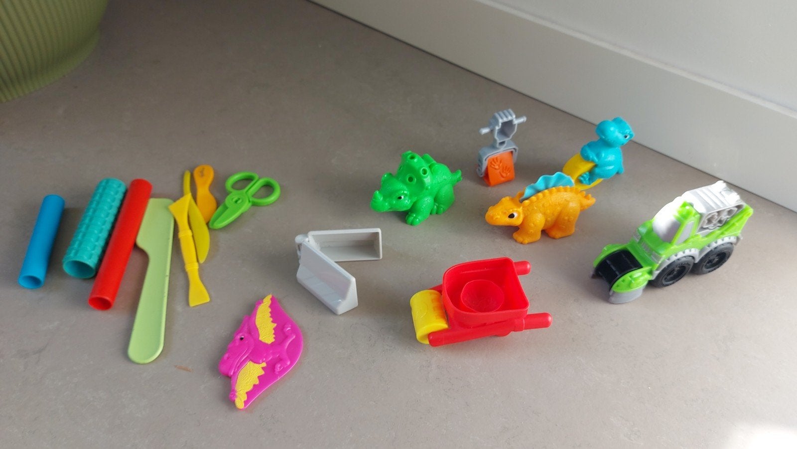 Mix met geinig klei gereedschap, Kinderen en Baby's, Ophalen of Verzenden, Gebruikt