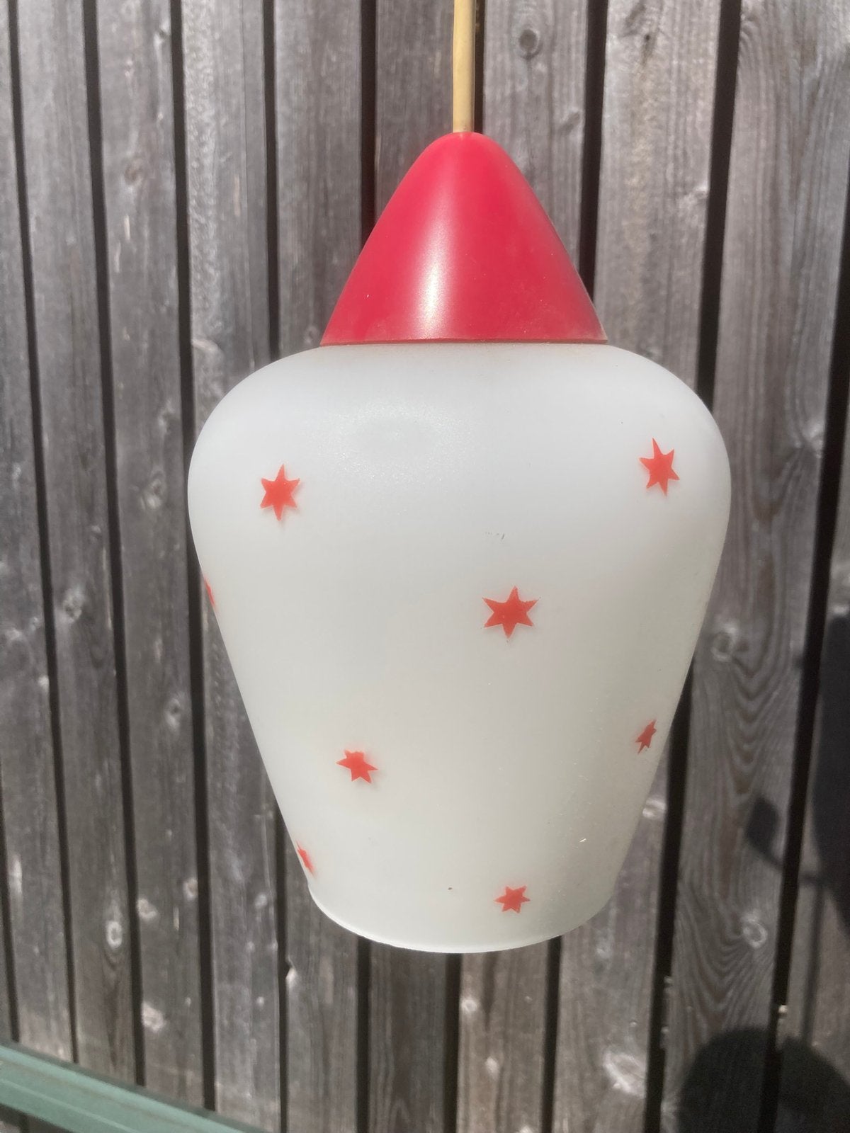 Vintage plafond lampbjaren 60, Antiek en Kunst, Ophalen of Verzenden