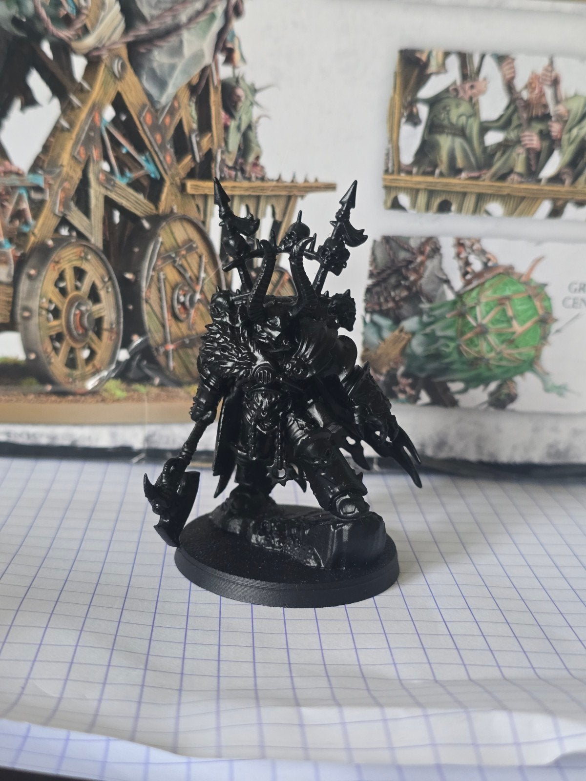 Chaos Lord - Chaos Space Marines Warhammer 40K, Ophalen of Verzenden, Zo goed als nieuw
