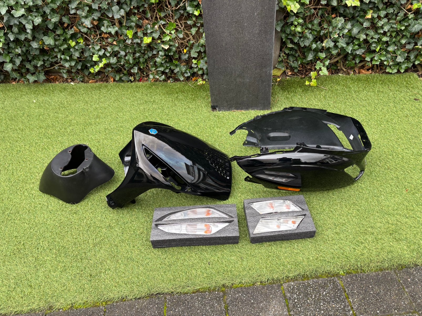 Originele puch piaggio zip kappen set ac 2t zwart, Ophalen of Verzenden, Kap, Piaggio