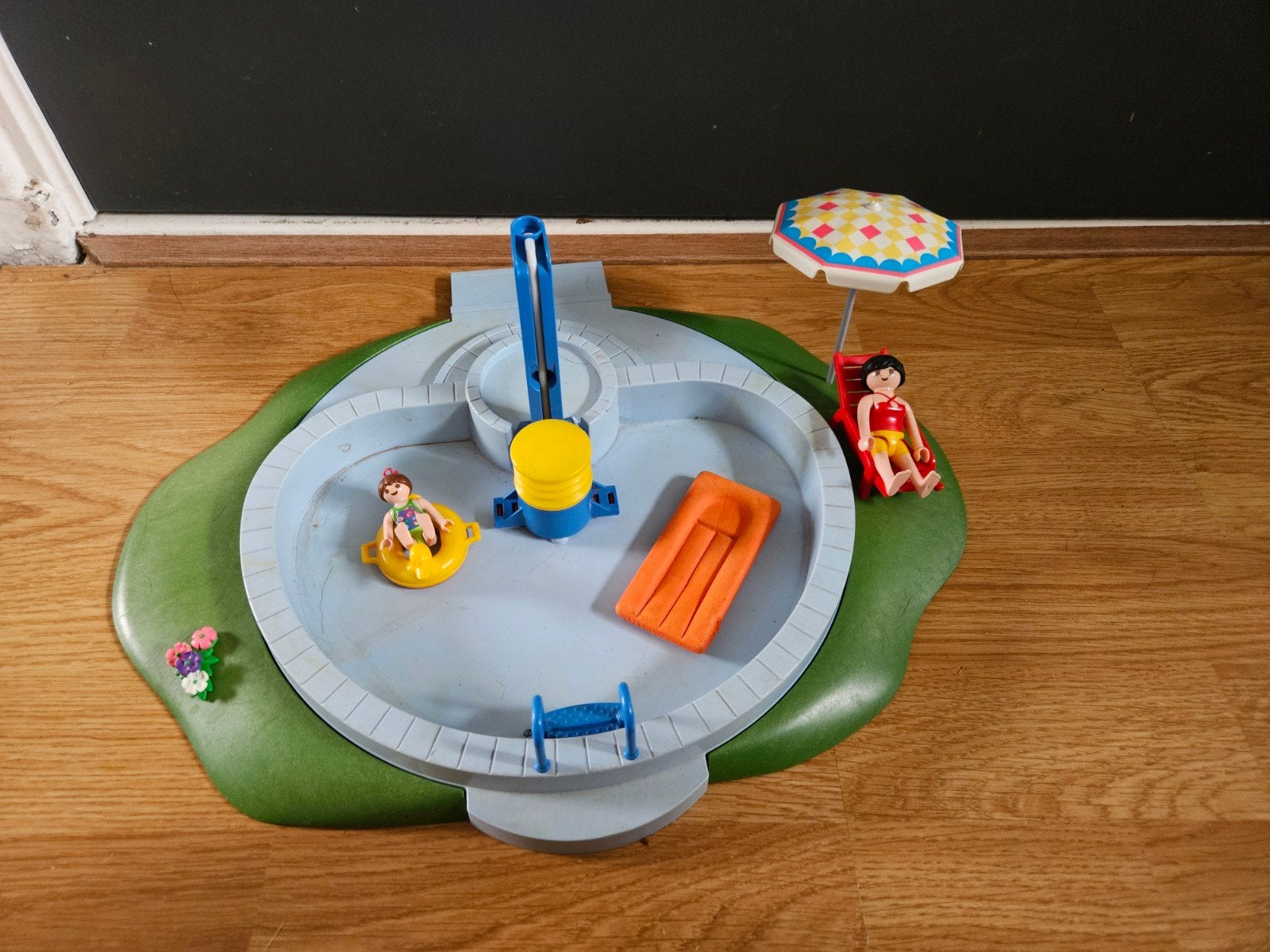 playmobil zwembad met douche ligbad opblaadband summerfun, Complete set, Overige typen, Ophalen of Verzenden, Summer fun