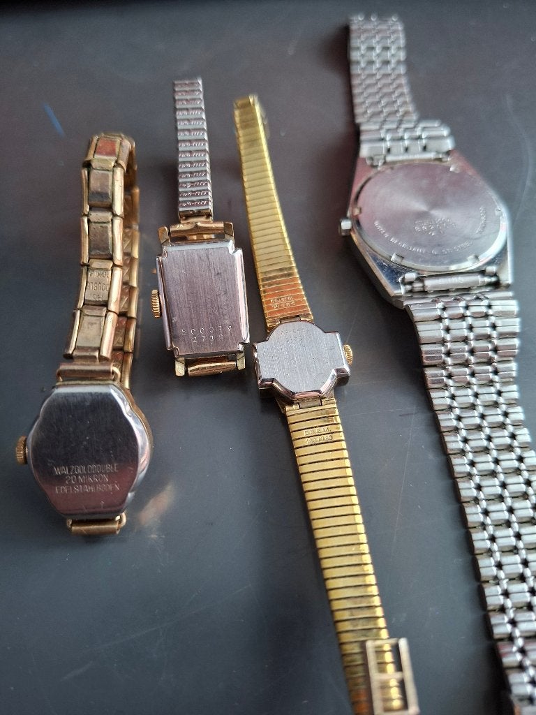 horloges, Ophalen, Seiko, Staal, Polshorloge