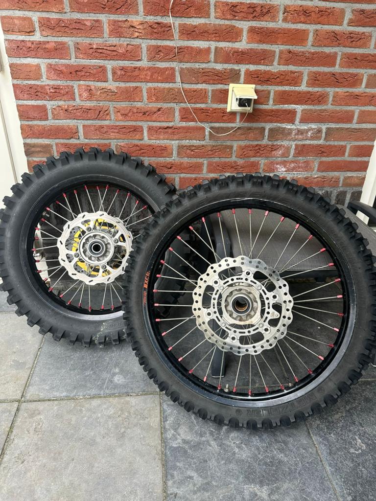 Excel takasago enduro wielen cross wielen set KTM BETA HONDA, Ophalen of Verzenden, Gebruikt