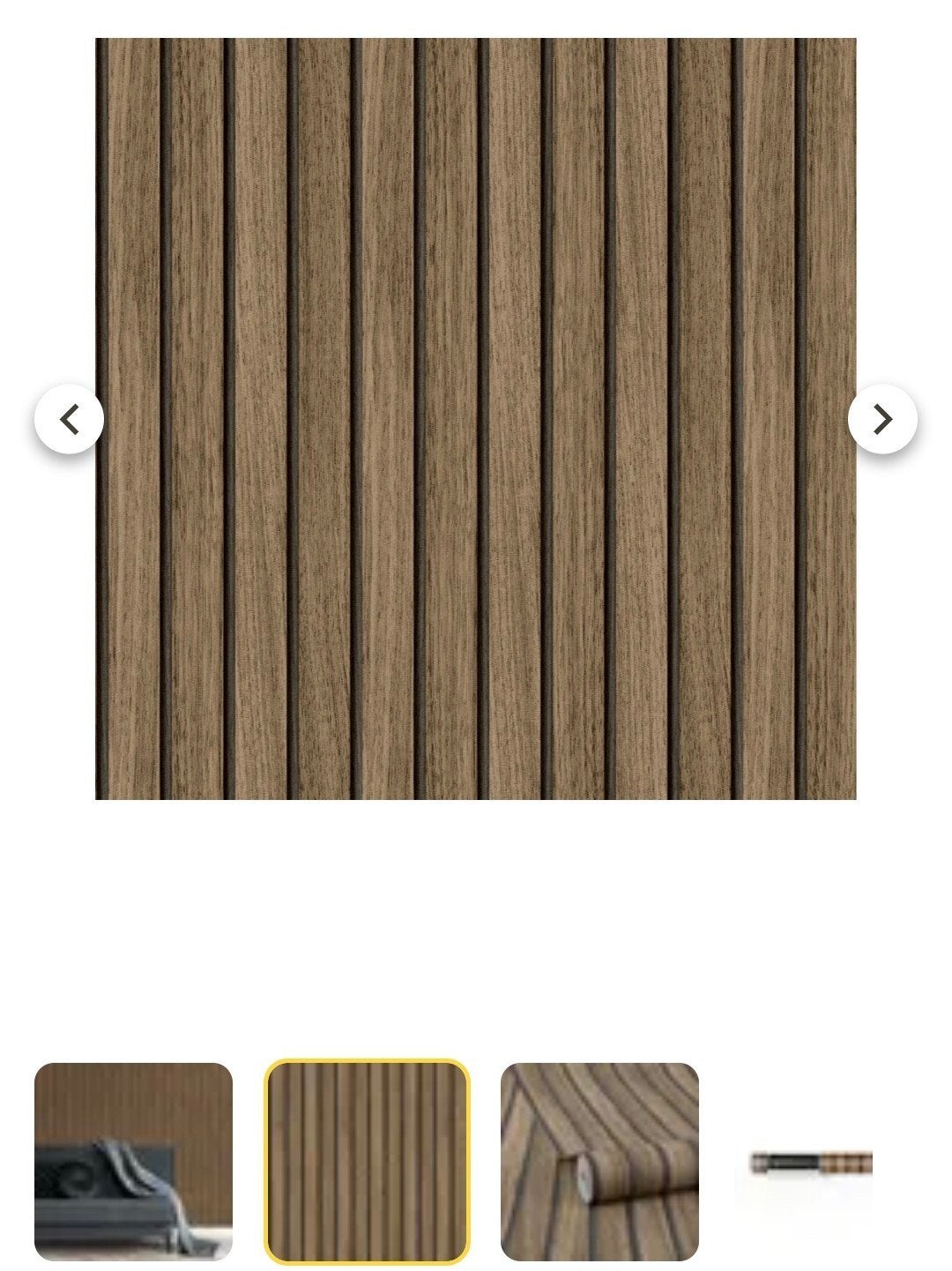 2 rollen behang Easydecor Wood Strokes Natural, Huis en Inrichting, Ophalen, Materiaallook, Bruin, Overige merken
