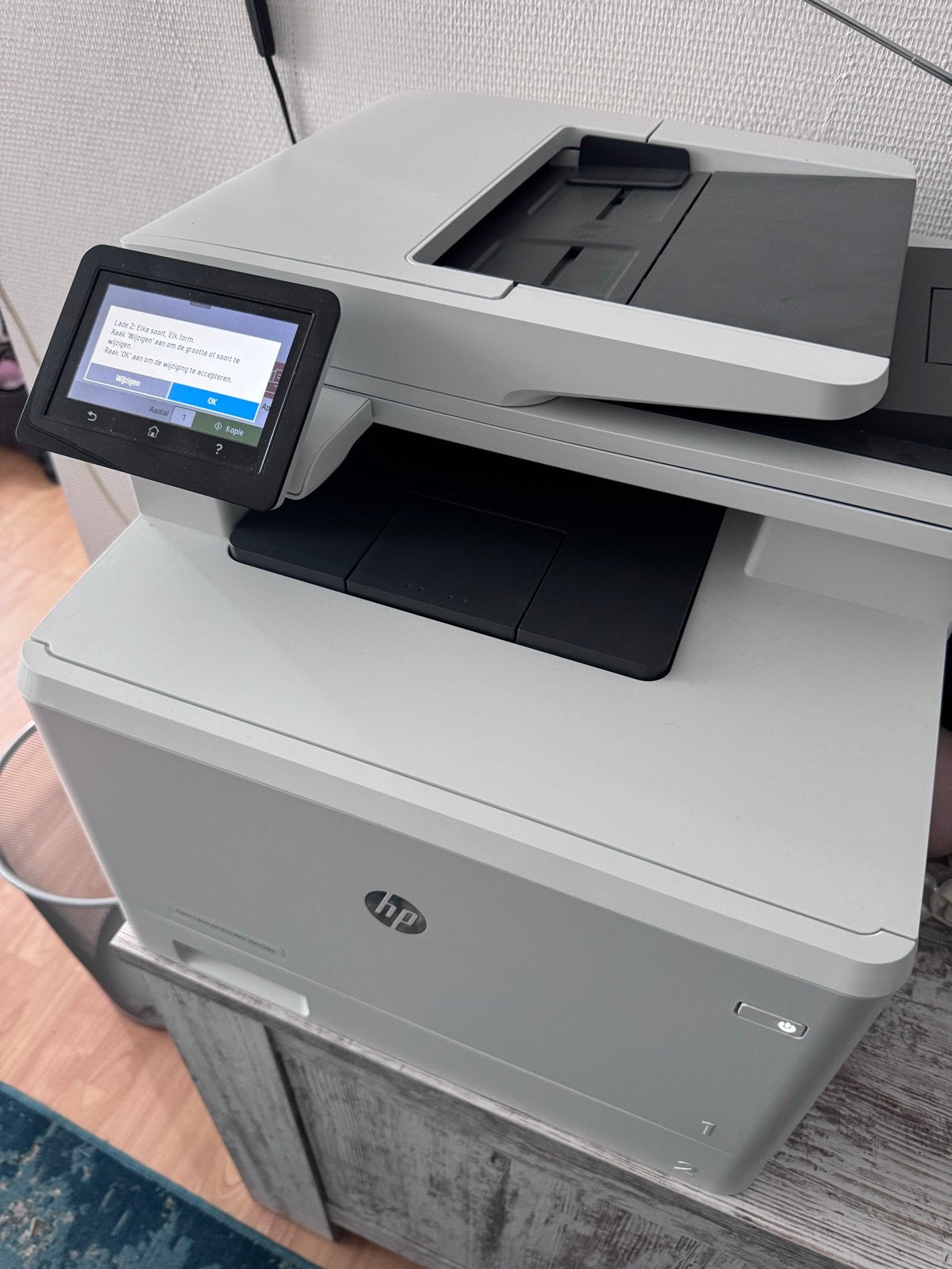 HP Color LaserJet Pro MFP M479dw met volle toners, Computers en Software, All-in-one, Kleur printen, Ophalen of Verzenden, Zo goed als nieuw