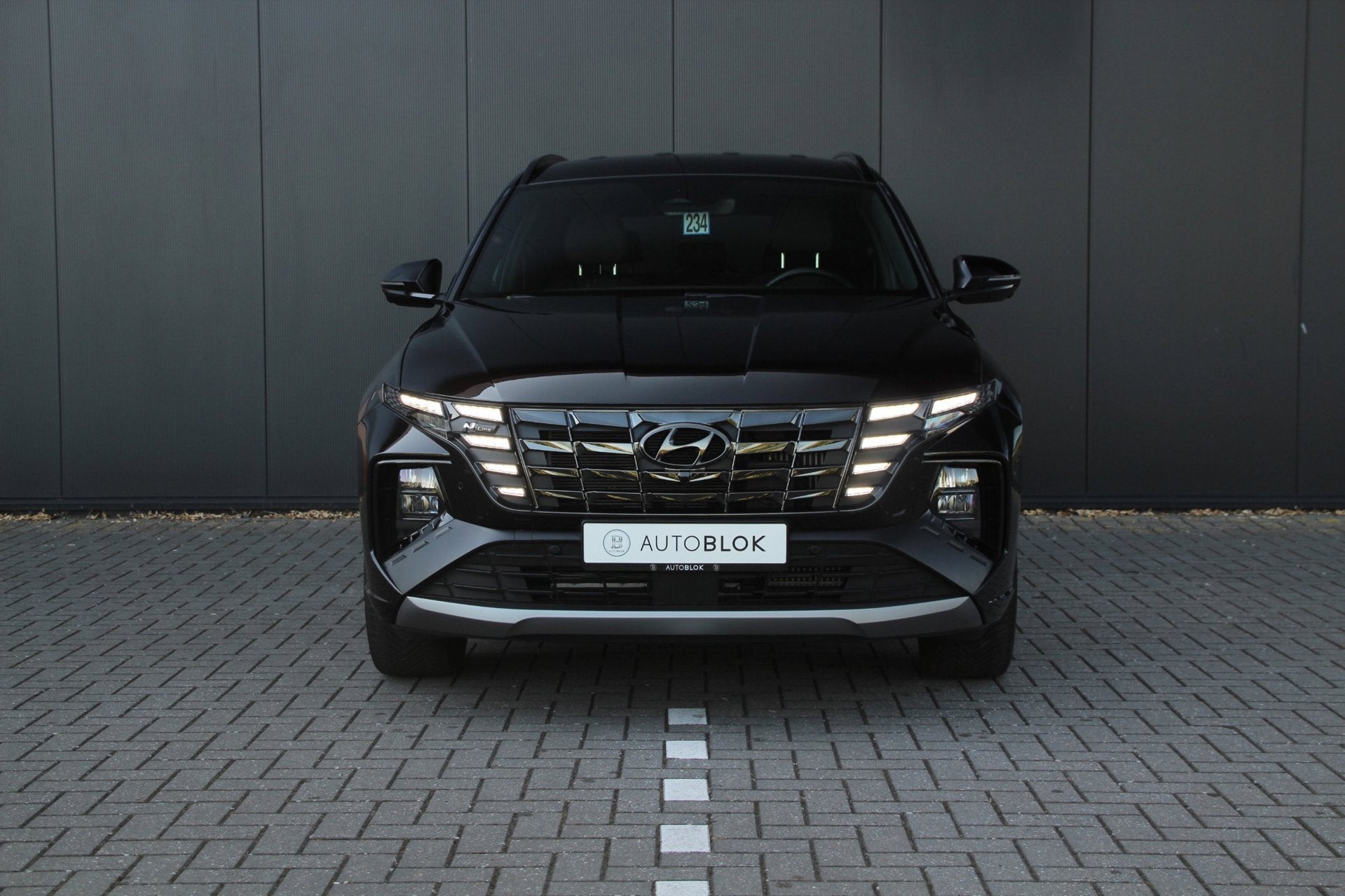 Hyundai Tucson 1.6 T-GDI PHEV N Line 4WD | plug-in hybride |, Auto's, Gebruikt, Zwart, 4 cilinders, Zwart