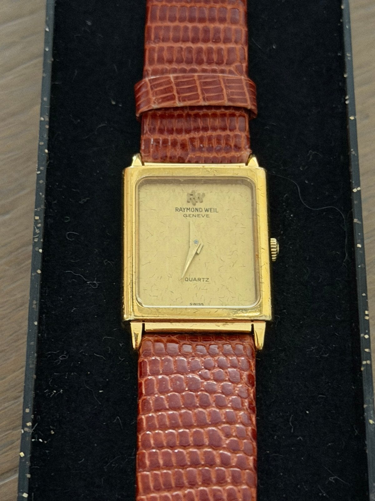 RAYMOND WEIL GENEVE DAMES HORLOGE, Ophalen, Zo goed als nieuw, Polshorloge, Overige merken