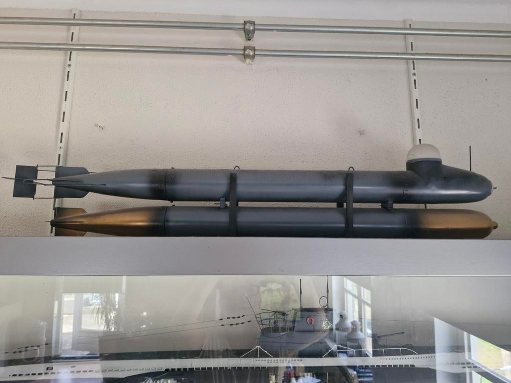 Uboot submarine duikboot uit ww2 duitsers 1 mans sub, Hobby en Vrije tijd, Ophalen of Verzenden