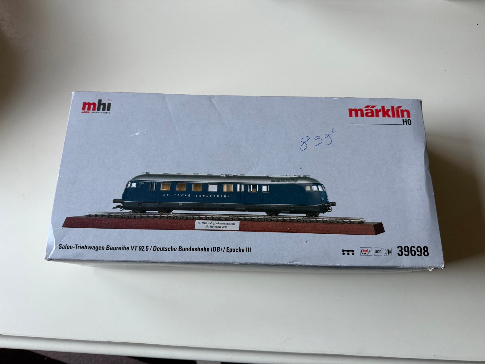 Marklin 39698 mfx, Ophalen of Verzenden, Zo goed als nieuw, Wisselstroom, Märklin