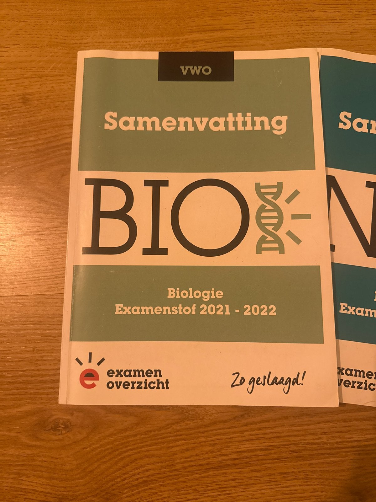 Examenoverzicht Biologie VWO 2021-2022, Ophalen of Verzenden, Zo goed als nieuw, VWO, Biologie
