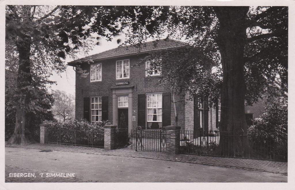 18361 t Simmelink Eibergen Achterhoek Neede Borculo 1949, Verzenden, 1940 tot 1960, Gelopen, Gelderland