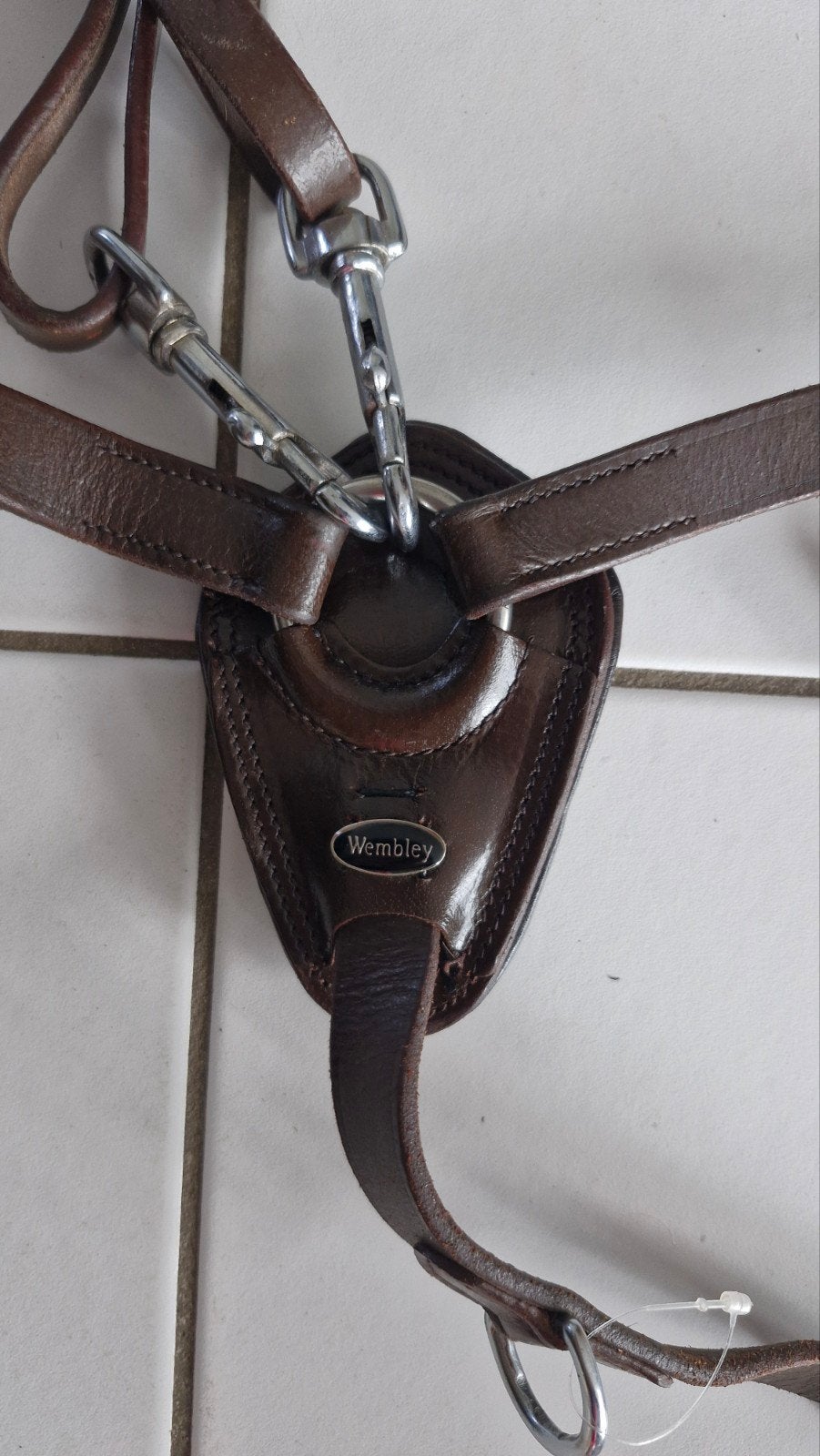 Wembley borsttuig maat full donker bruin, Dieren en Toebehoren, Ophalen, Bruin, Borsttuig, Full
