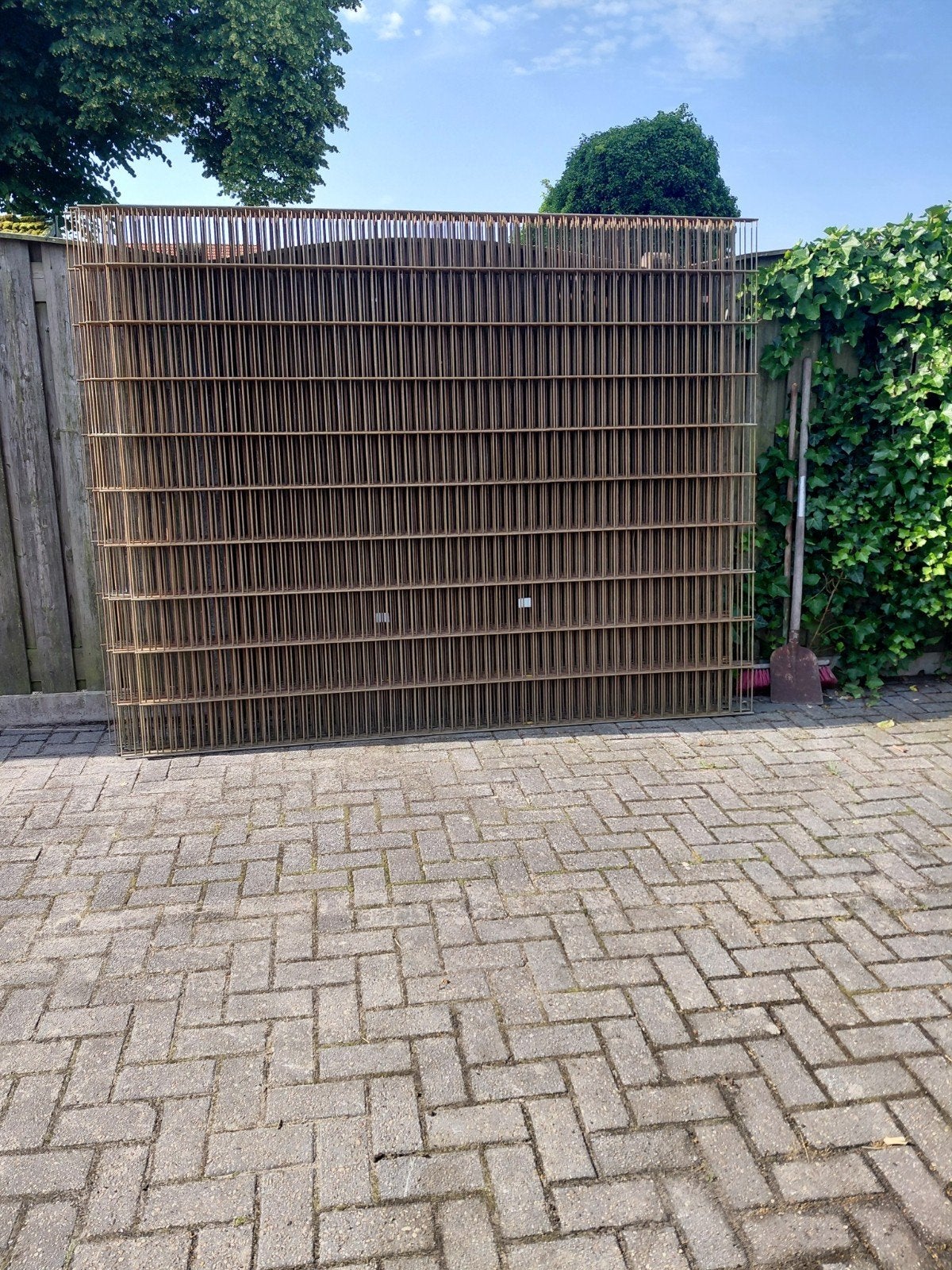 Dubbel staaf maten zonder palen, Ophalen of Verzenden