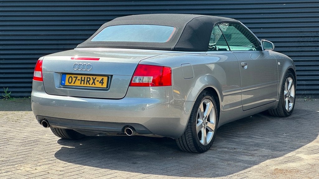 Audi A4 Cabriolet 3.0 V6 Exclusive | Zeer nette staat | Goed, Auto's, Audi, Gebruikt, Zwart, 1595 kg, Cabriolet