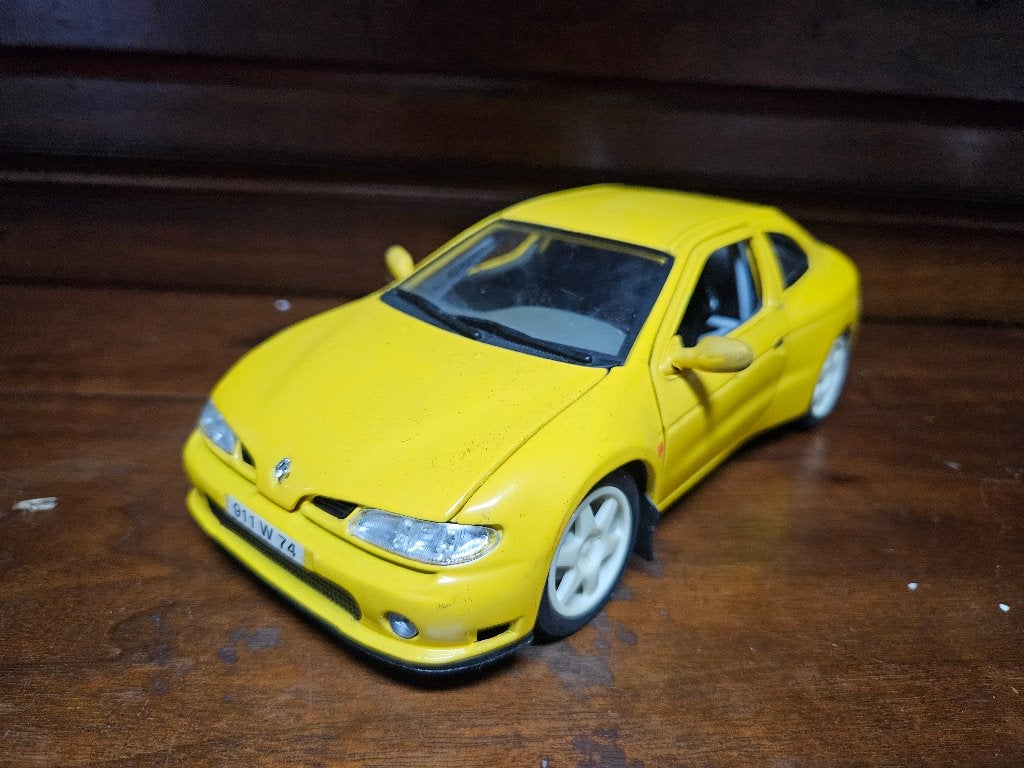 Anson Renault Maxi Megane Coupé 1998 1/18, Hobby en Vrije tijd, Ophalen of Verzenden, Gebruikt, Auto, Anson