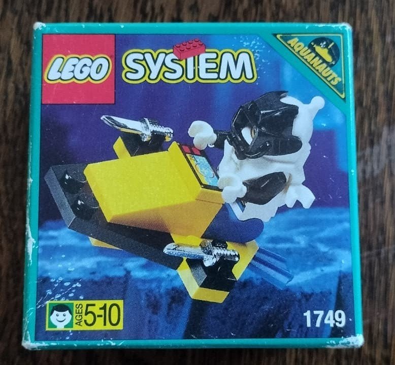 Lego Aquanauts 1749 (NIEUW IN DOOS), Overige thema's, Lego, Ophalen of Verzenden, Complete set