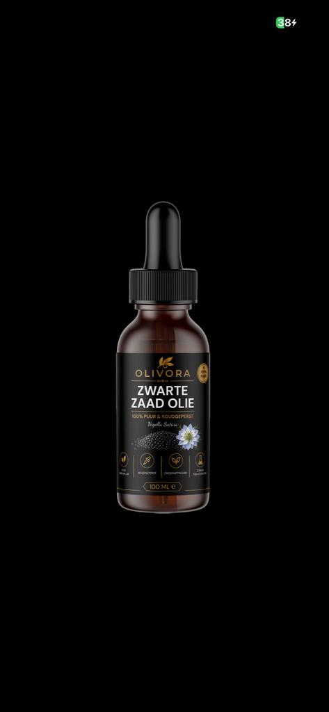 Zwarte Zaad Olie - 100% Puur & Koudgeperst, Boeken, Ophalen of Verzenden, Nieuw