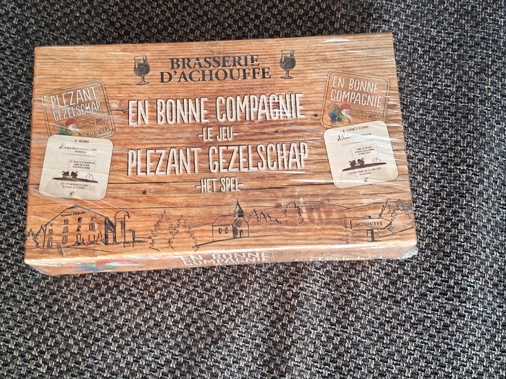 La Chouffe bier spel nieuw Plezant gezelschap, Ophalen of Verzenden, Nieuw, Overige typen, Overige merken