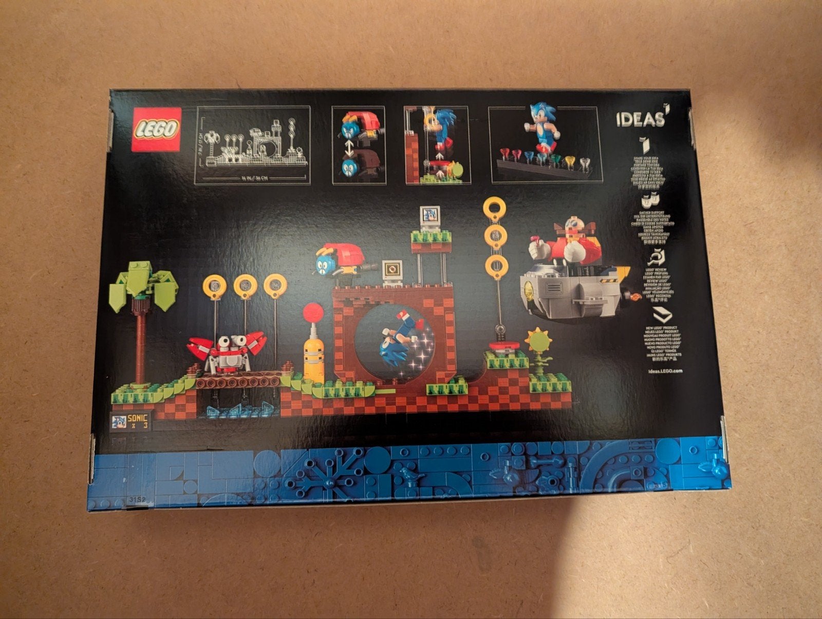 Lego 21331 Sonic the Hedgehog., Ophalen of Verzenden, Nieuw