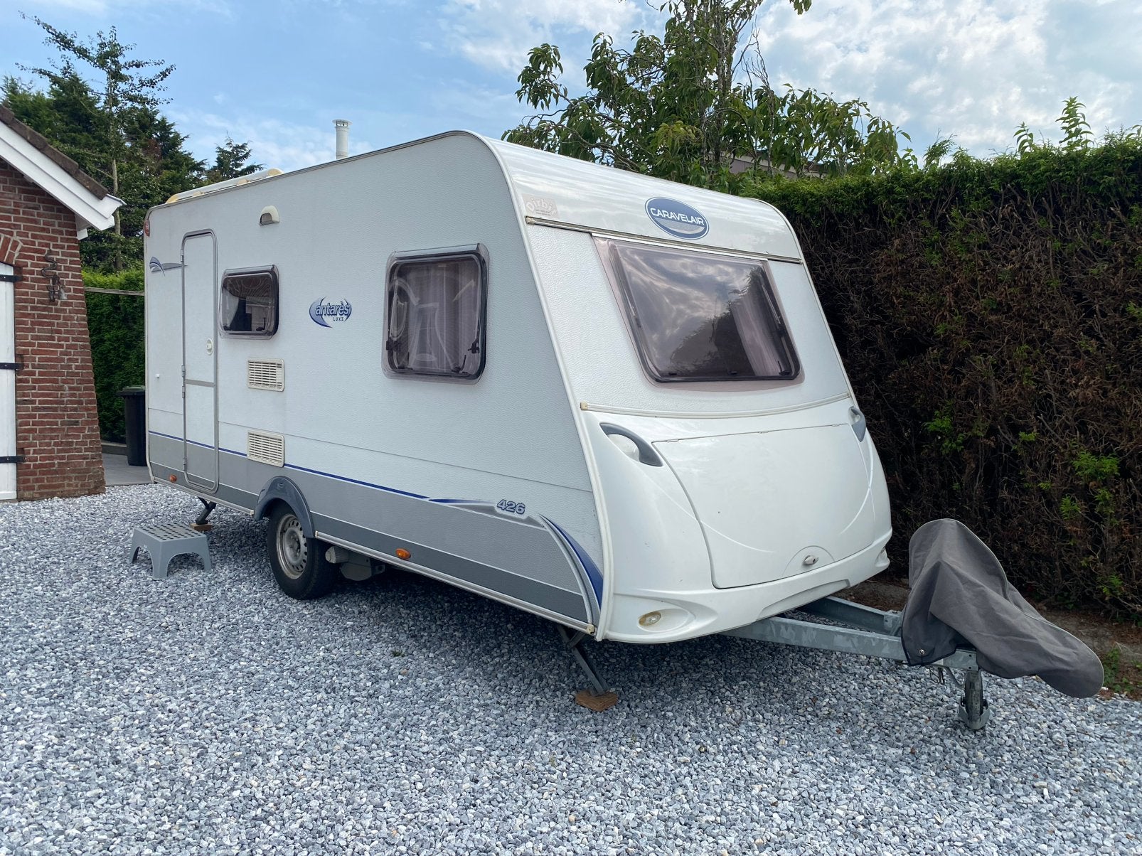 Caravelair antares deluxe 426 stapelbed, Treinzit, 750 - 1000 kg, Particulier, 4 tot 5 meter