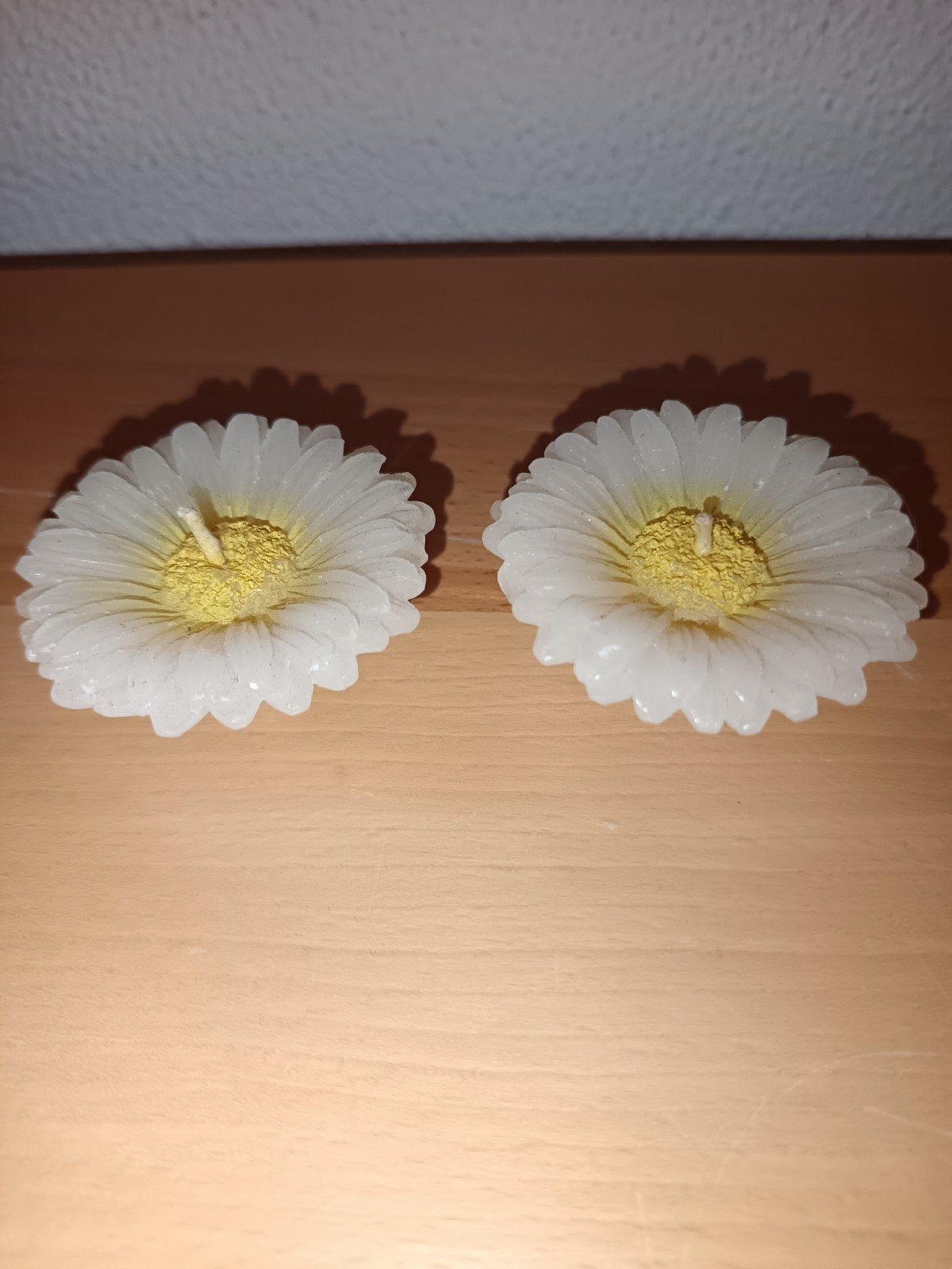 2 kleine *Bloemen* Kaarsjes NIEUW, Ophalen, Nieuw, Kaars