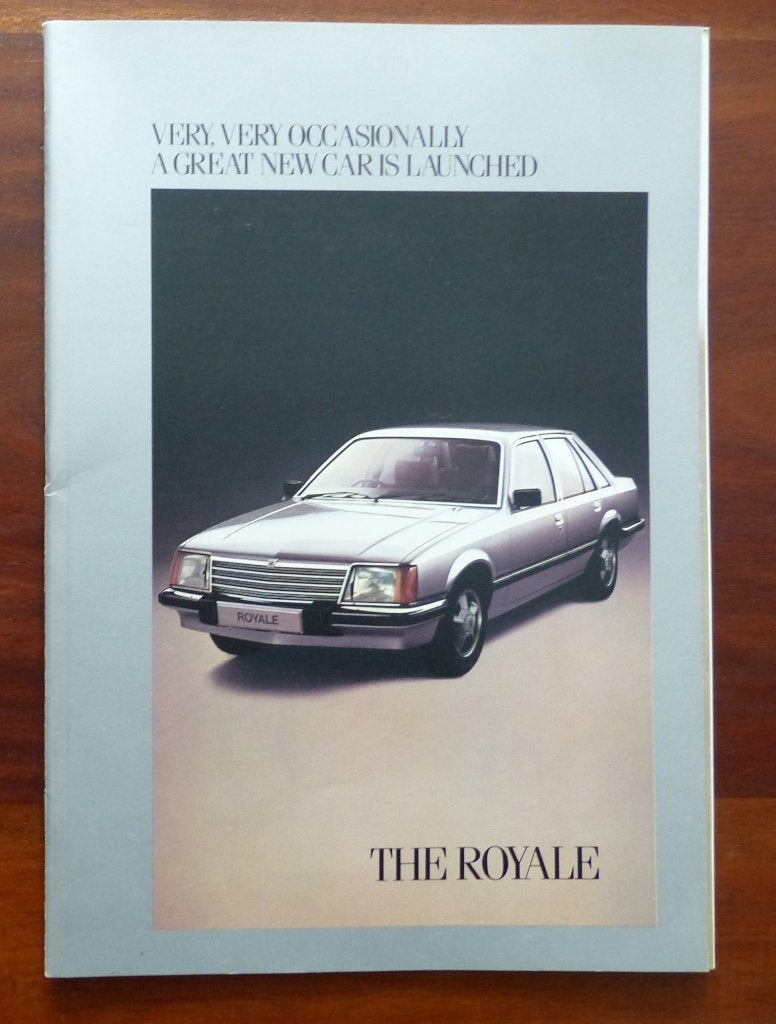 Vauxhall Royale 1978 1979 prestige brochure set UK, Verzenden, Gelezen, Overige merken