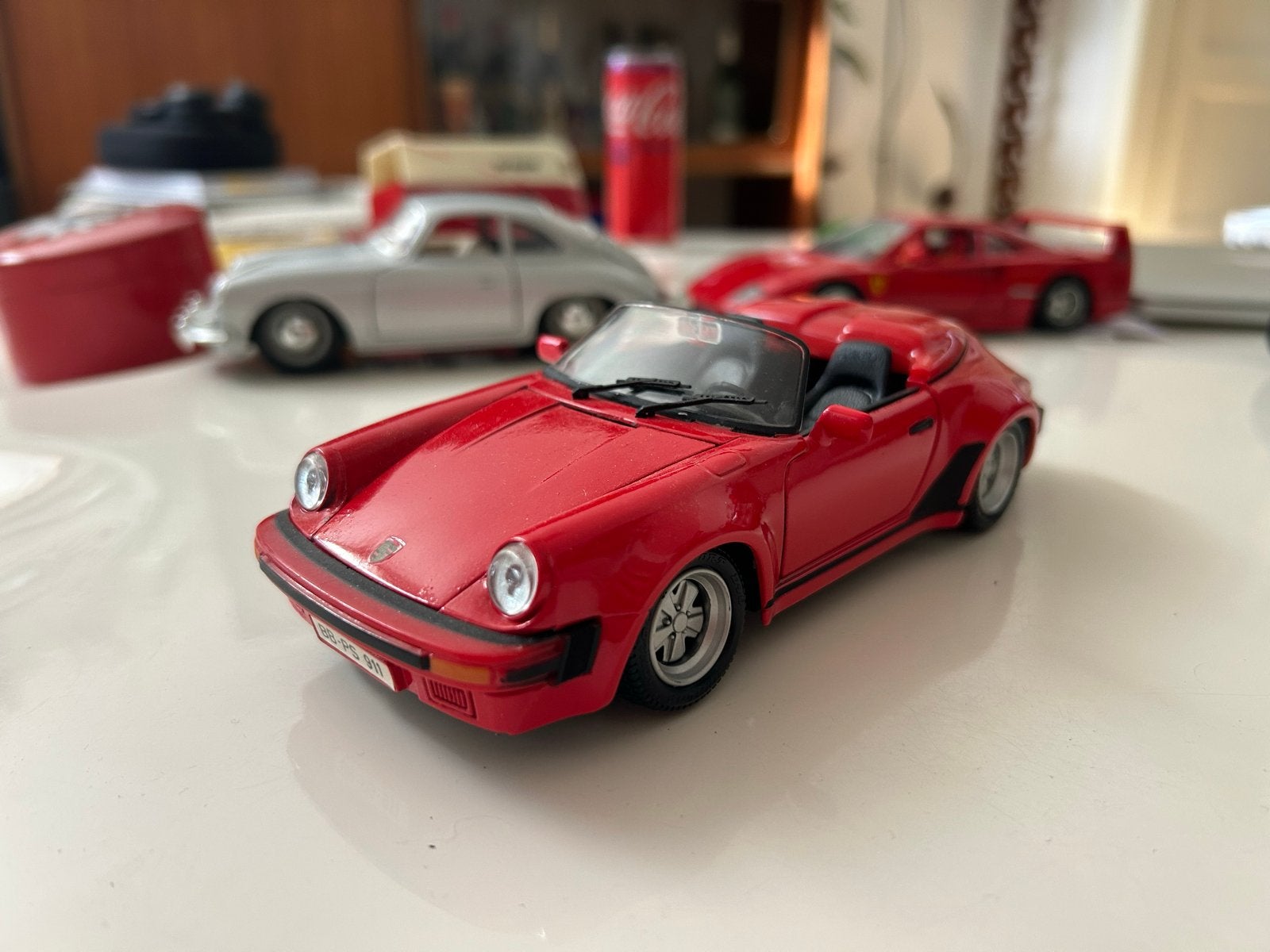 Maisto Porsche 911 Speedster 1989 Schaalmodel 1:24, Ophalen of Verzenden, Zo goed als nieuw, Auto, Overige merken