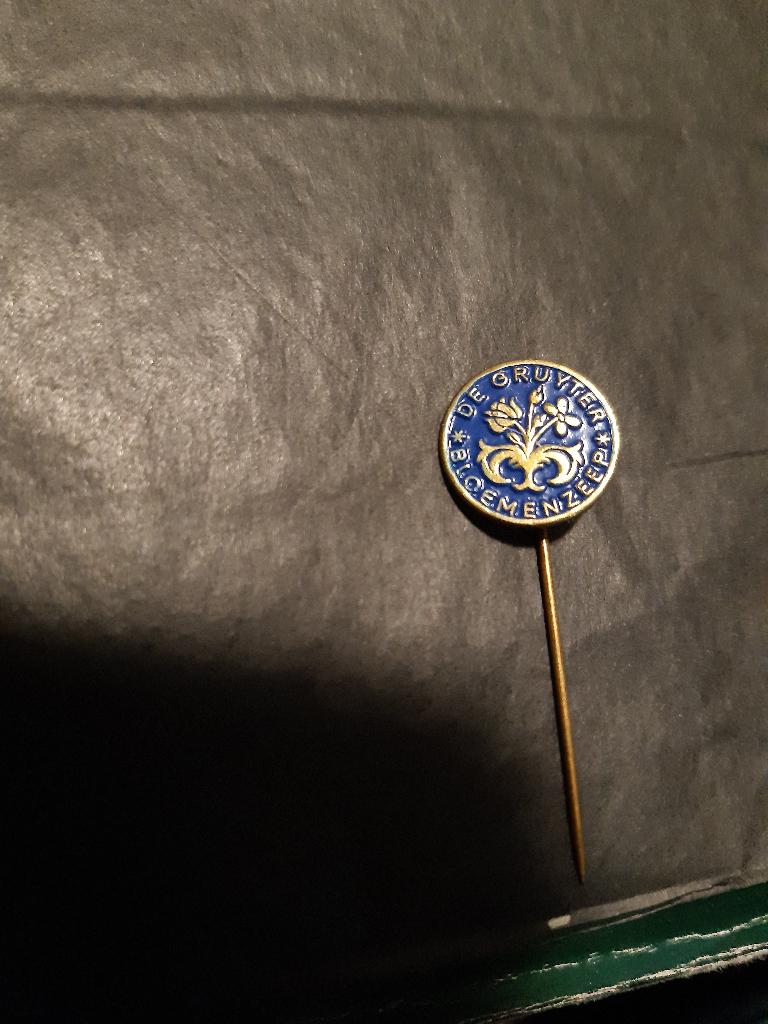 Speldje De Gruijter bloemenzeep (Z190-62), Verzamelen, Ophalen of Verzenden, Zo goed als nieuw, Overige onderwerpen