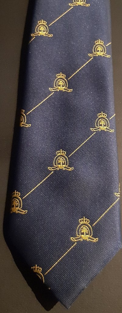 Oranjeboom Bier stropdas met gele logo's, Verzamelen, Ophalen of Verzenden, Nieuw, Kleding, Oranjeboom