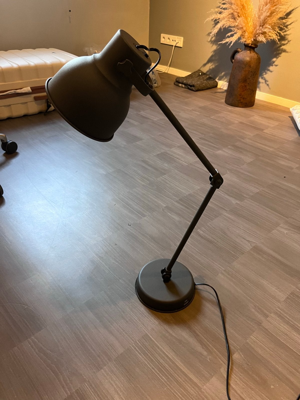 IKEA Hektar Bureaulamp - Zwart, Verstelbaar, Ophalen, Bureaulamp, Verstelbaar, E27 (groot)