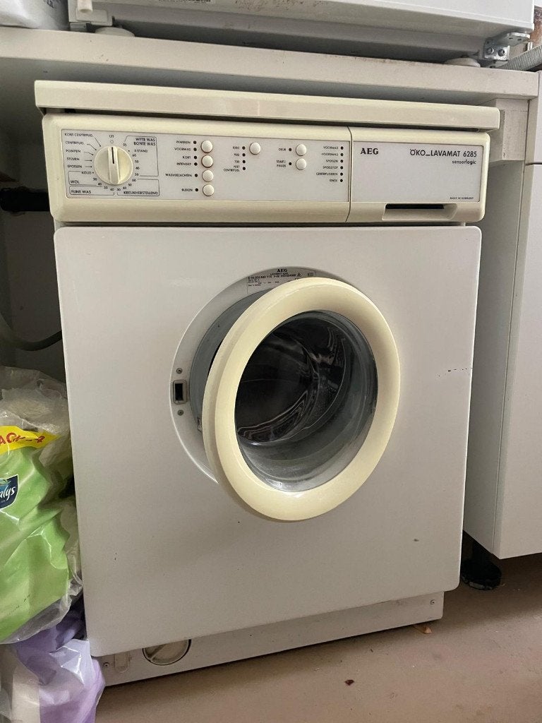 Wasmachine AEG  ÖkoLavamat, Ophalen, 1200 tot 1600 toeren, Gebruikt, Voorlader