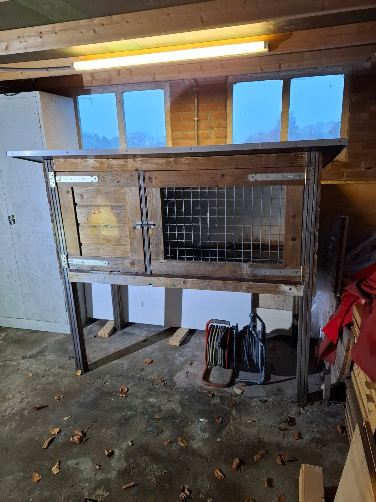 te koop konijnenhok, Ophalen, 90 cm of meer, Konijn, Hok