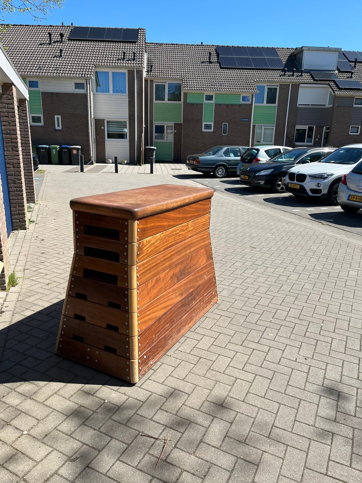 Traditionele gymkast, compleet., Ophalen, Gebruikt