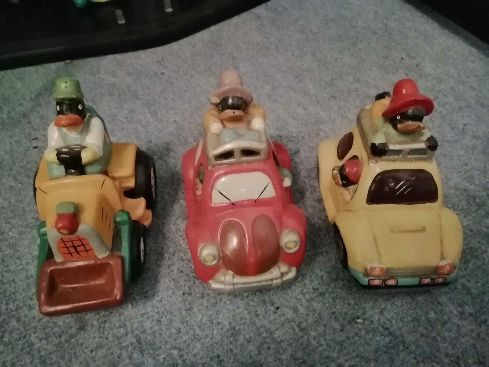 3 leuke spaarpotten voertuigen met eenden, Verzamelen, Ophalen of Verzenden, Dier