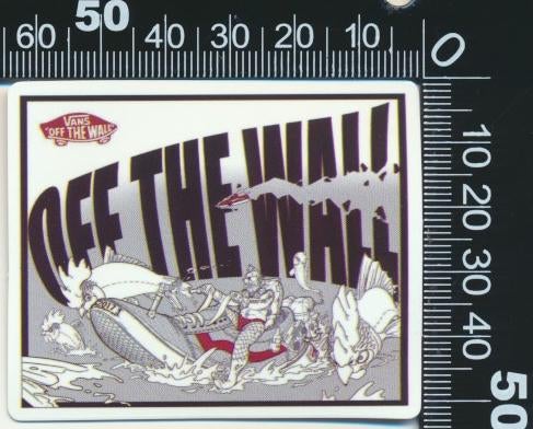 Sticker: Vans (2), Ophalen of Verzenden, Zo goed als nieuw, Bedrijf of Vereniging