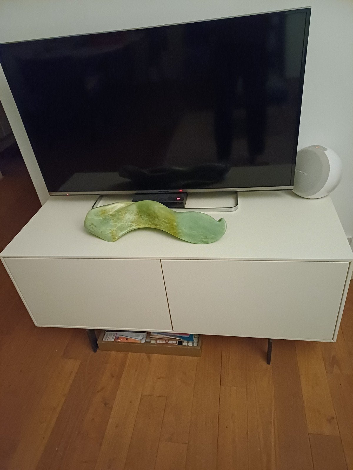 tv kastje wit 105x45x50 cm (bxdxh), Ophalen, Zo goed als nieuw