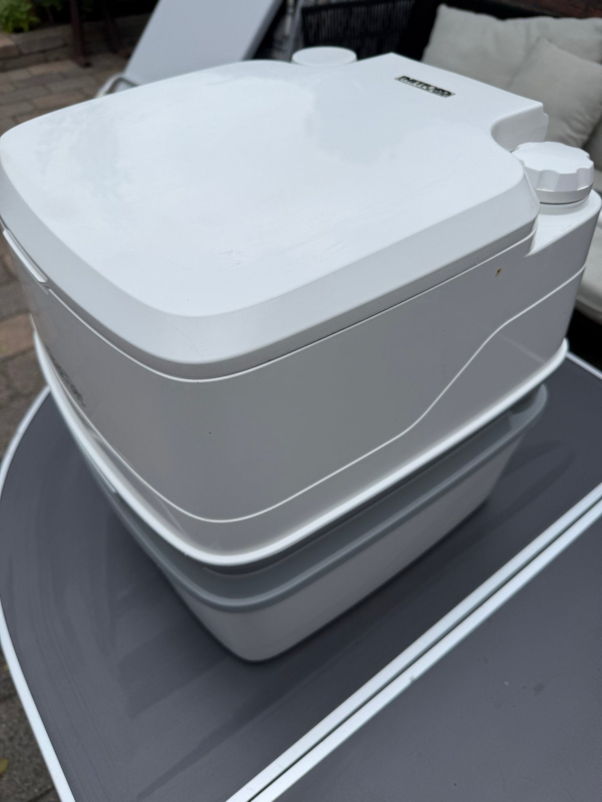 Porta Potti 365 draagbaar toilet - Ideaal voor camping, Ophalen of Verzenden, Zo goed als nieuw