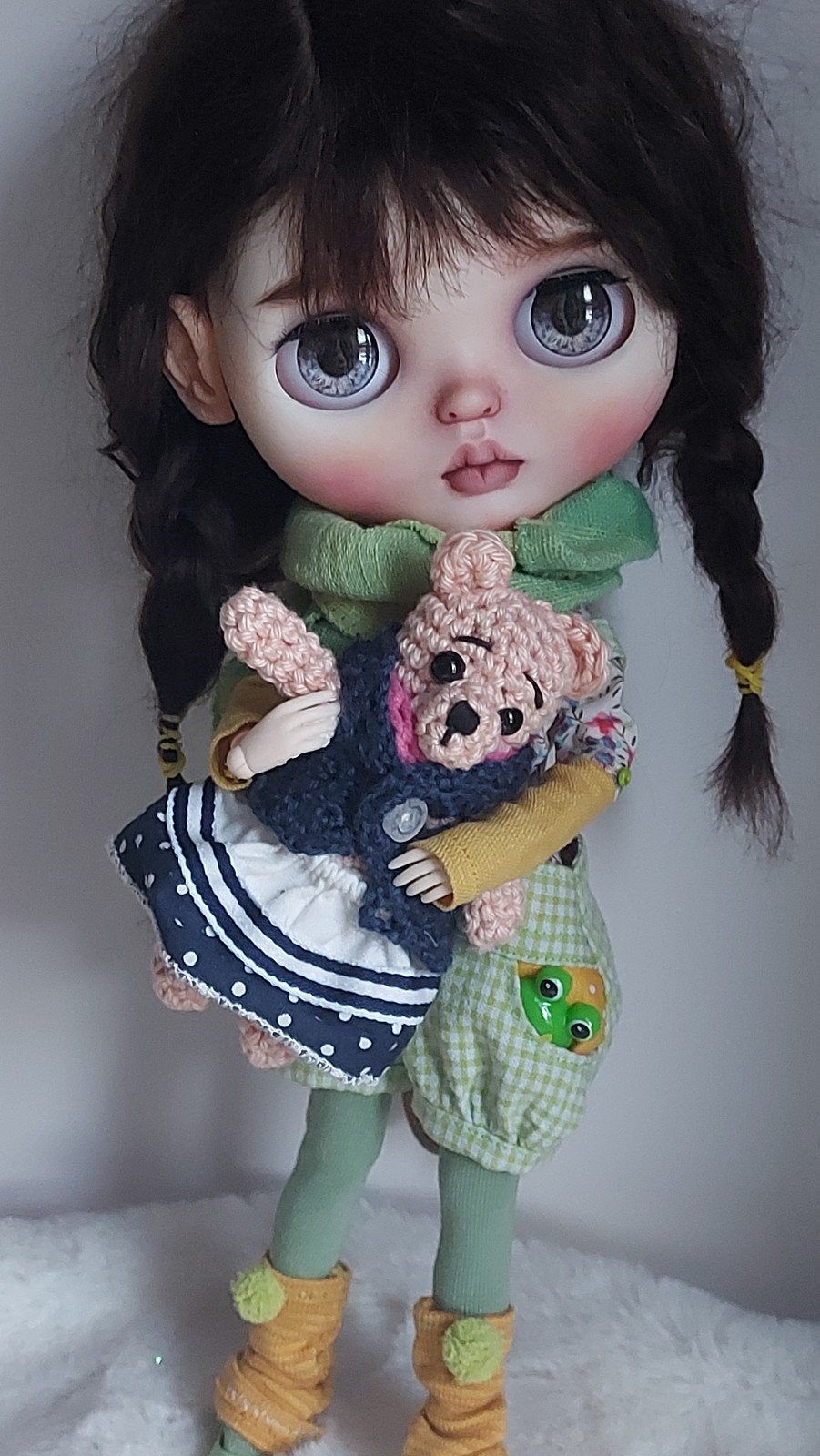 leuke speelgoedbeer voor Blythe, Ophalen of Verzenden, Zo goed als nieuw, Kleertjes