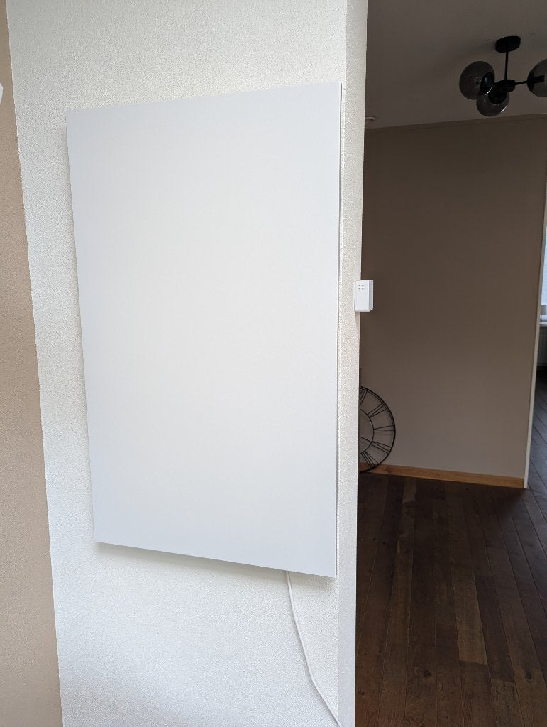Eurom infrarood wandkachel, Ophalen, 500 tot 800 watt, Kachel, Zo goed als nieuw