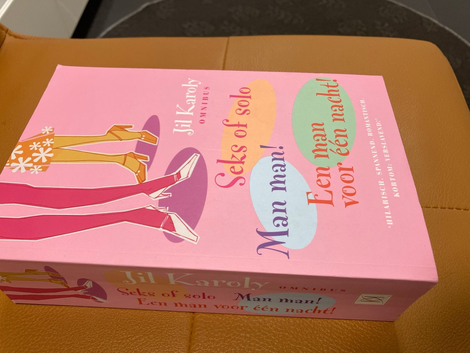 Jil Karoly Omnibus: Seks of solo, Man man!, Een man voor één, Ophalen of Verzenden, Zo goed als nieuw, Nederland
