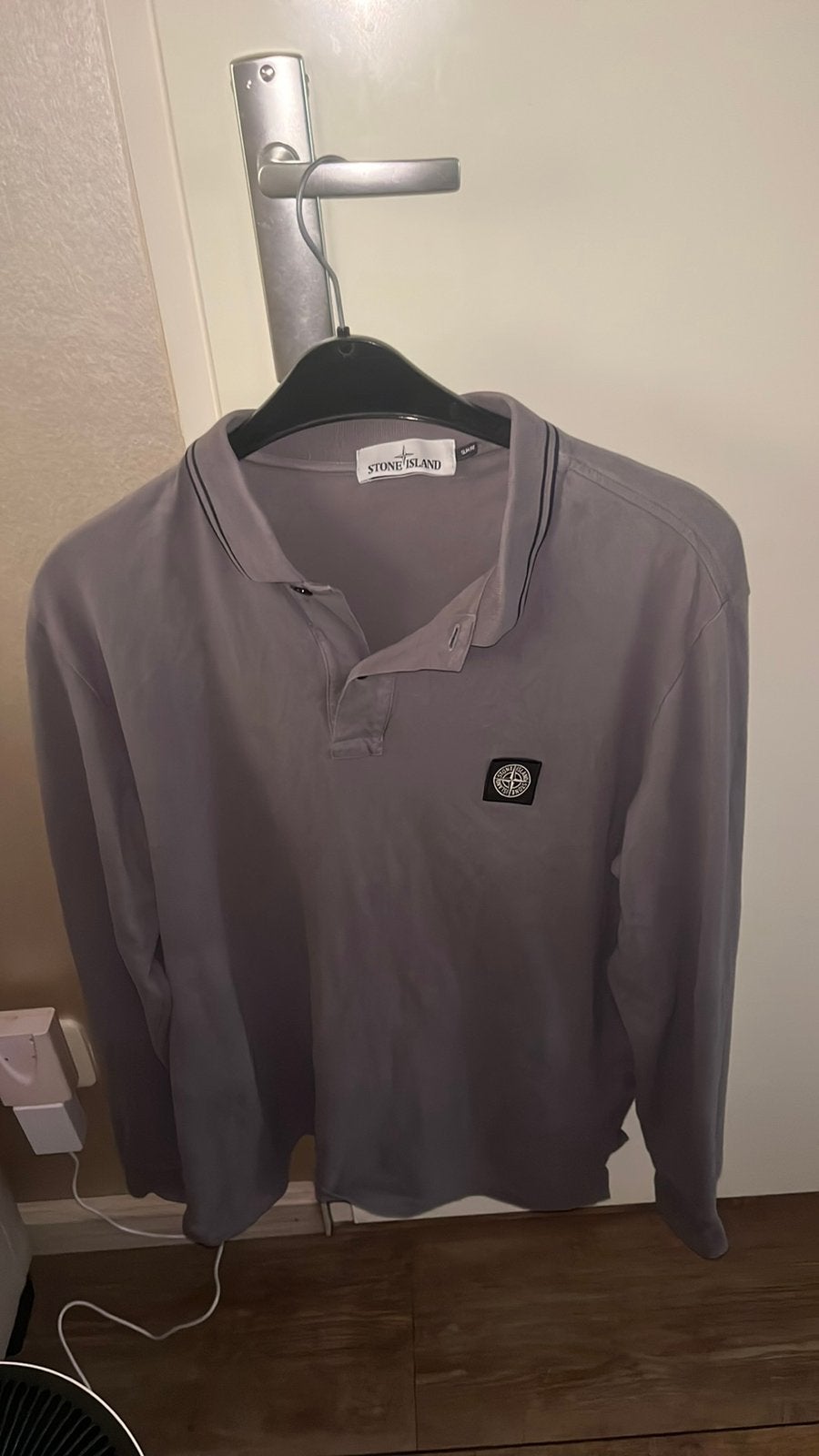 2 stuks poloshirt - stone island - lacoste, Ophalen, Zo goed als nieuw, Overige maten, Overige kleuren