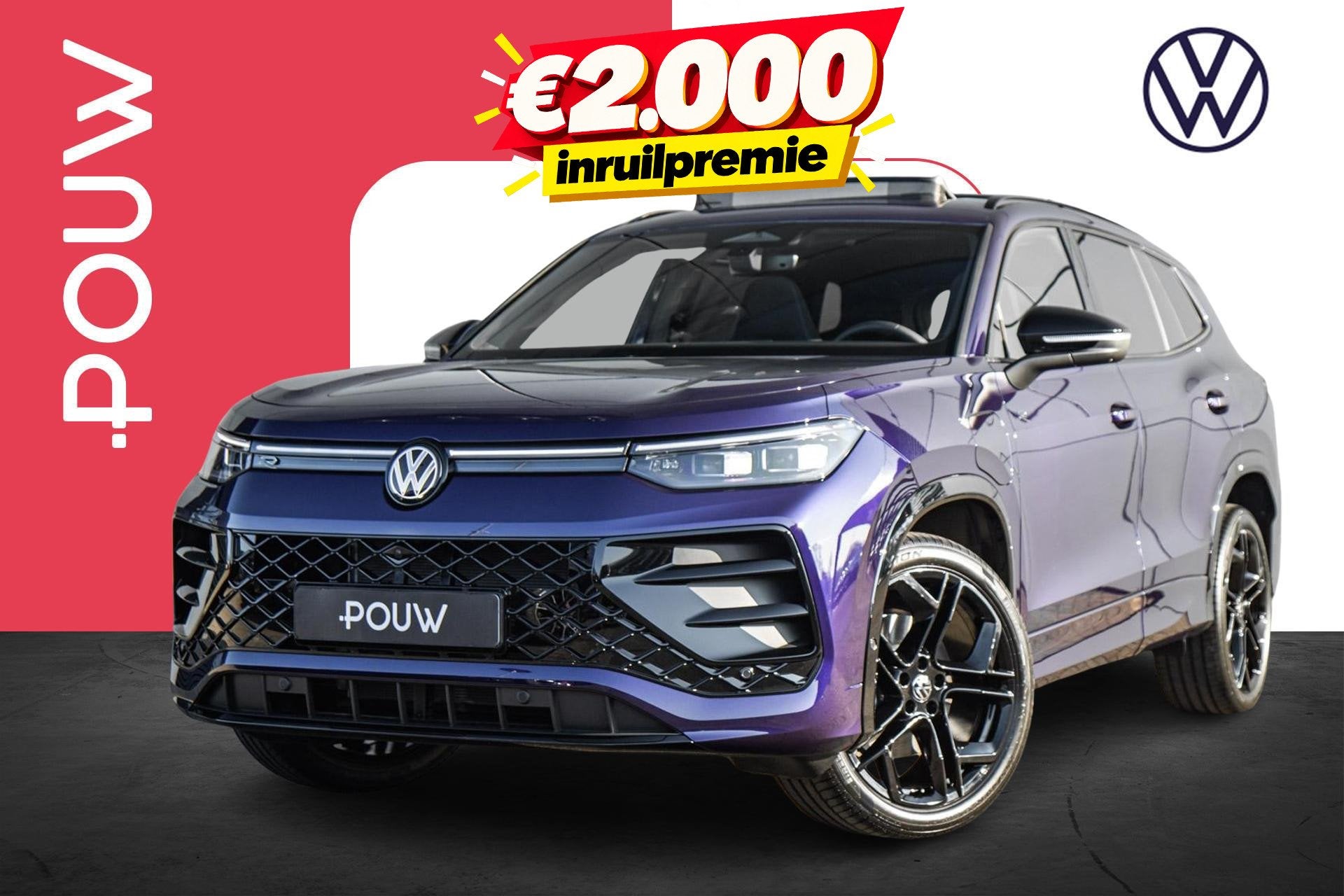 Volkswagen Tayron 1.5 eHybrid 204pk DSG R-Line Edition | Tre, 12 maanden, Stof, 1498 cc, 150 min