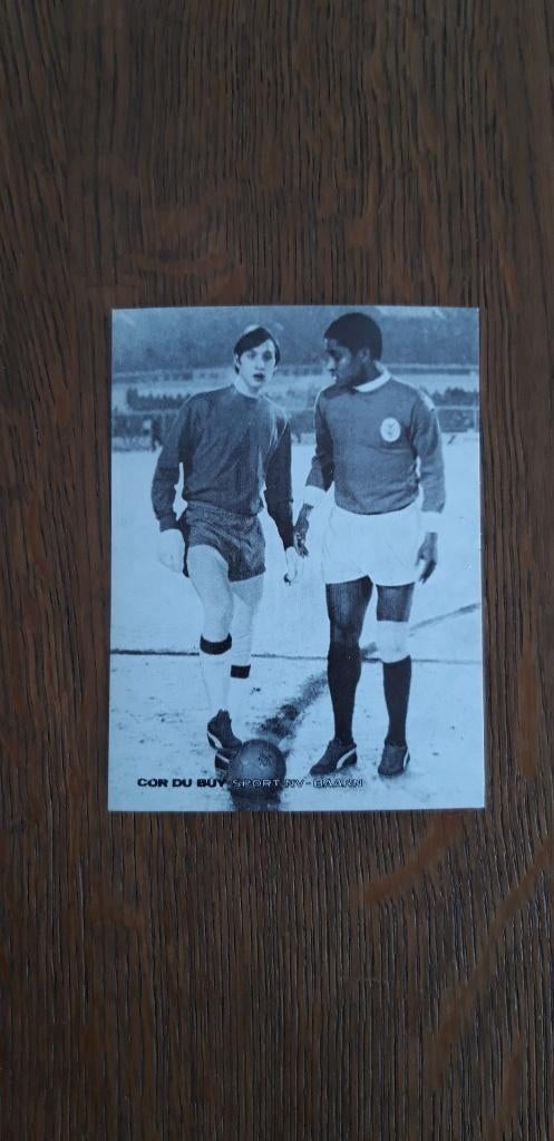 Reclame kaart Johan Cruyff Ajax, Verzenden, Nieuw, Ajax, Spelerskaart