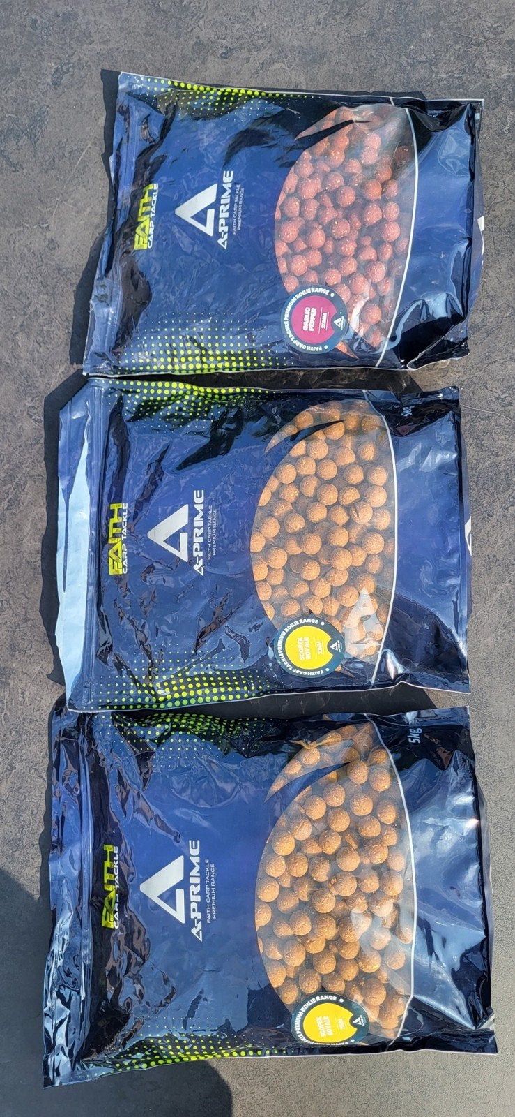 Faith Carp Tackle A-Prime Boilies 5kg, Ophalen of Verzenden, Nieuw, Overige typen