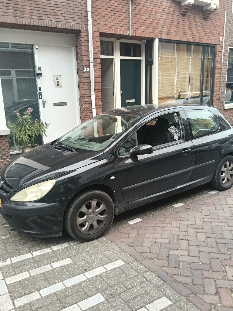 Peugeot 307 1.6 16V Griffe 3DR 2005 Zwart, Voorwielaandrijving, 625 kg, Zwart, Zwart