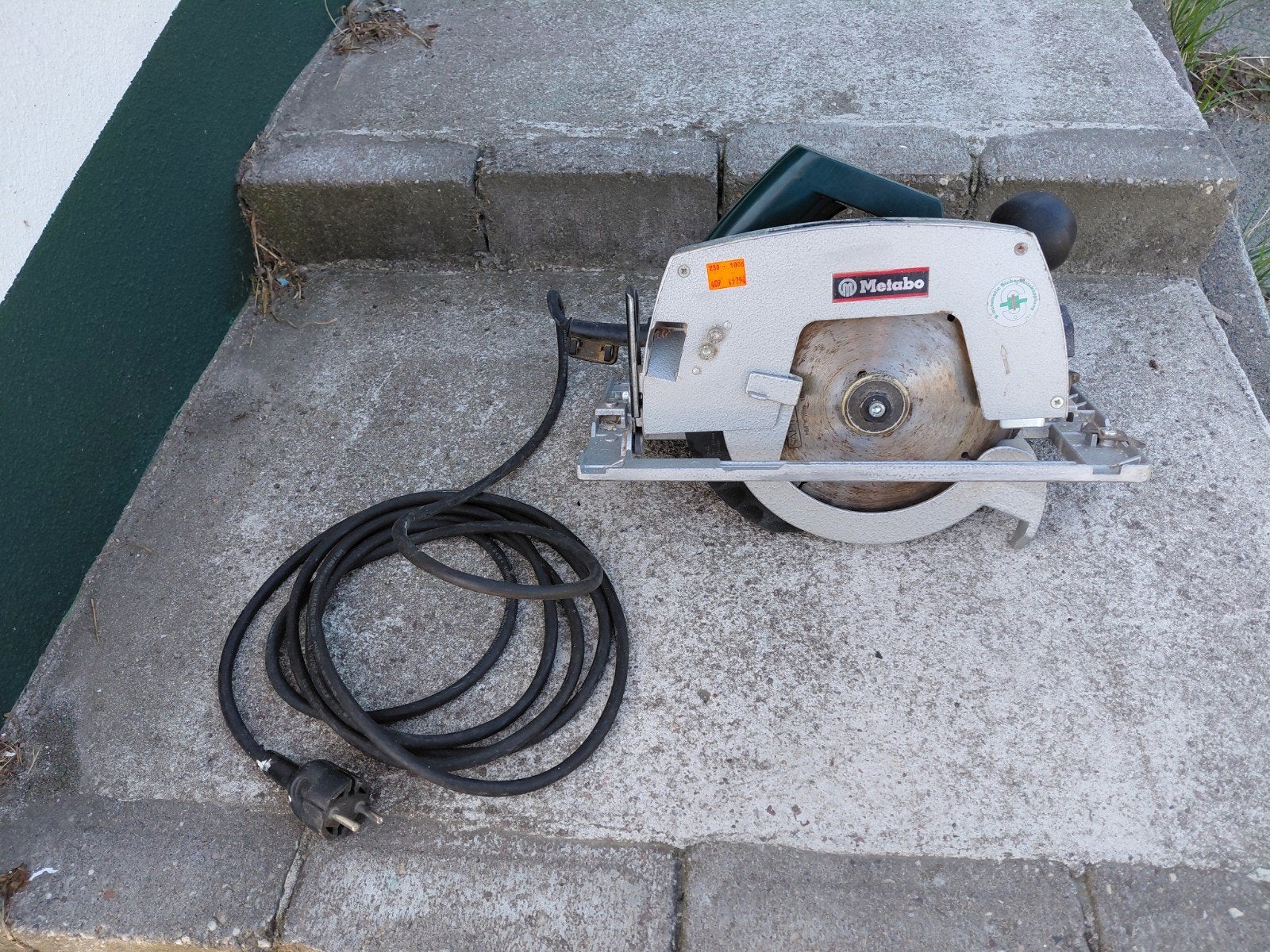 Metabo 4345 S hand cirkelzaag, Gebruikt, Cirkelzaag, Ophalen of Verzenden, 30 tot 70 mm