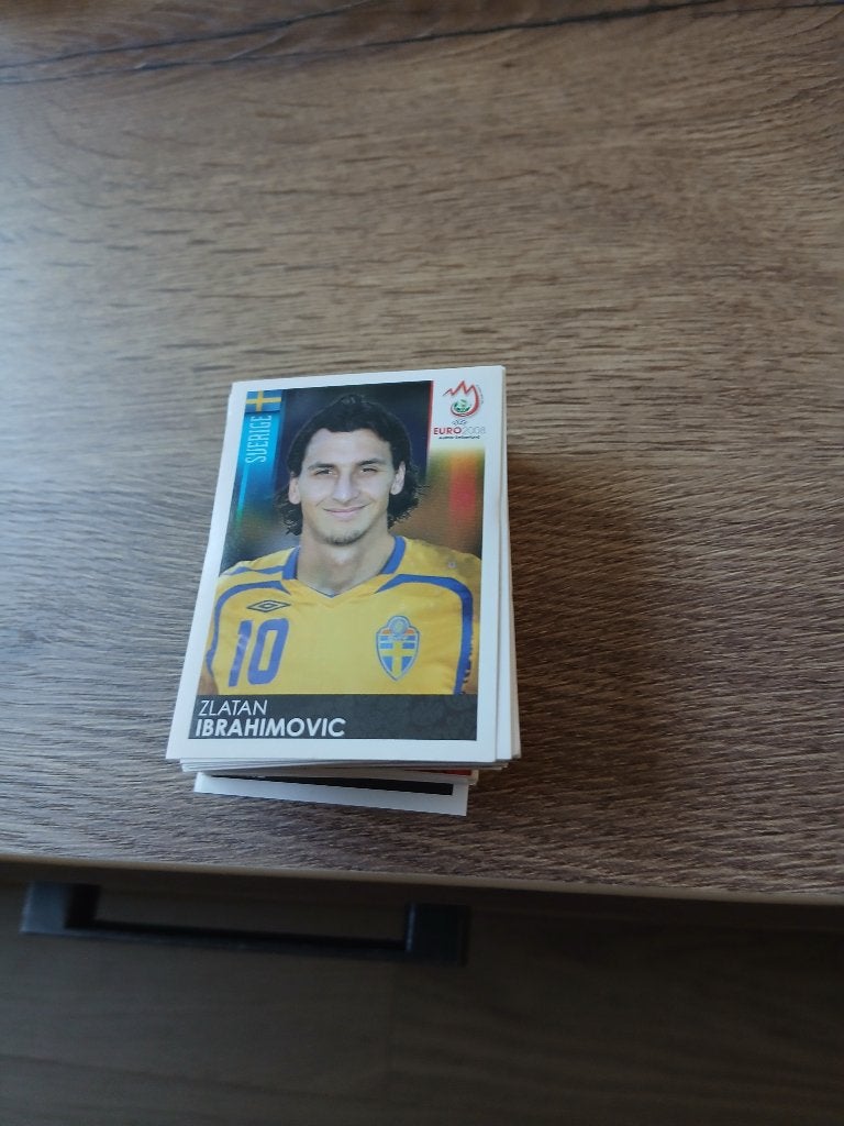 Stickers pannini EK 2008, Ophalen of Verzenden, Zo goed als nieuw, Meerdere stickers